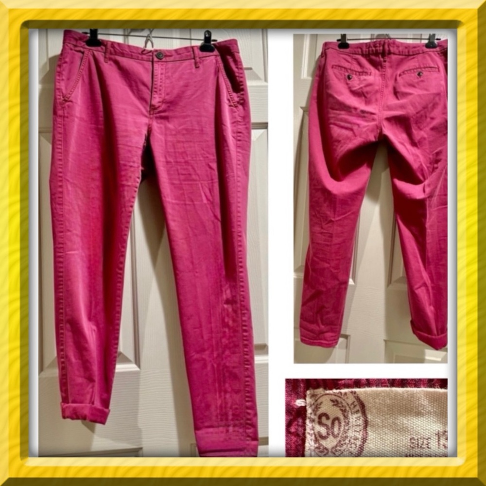 Pants - SO brand - dusty rose pink - size 13 juniors. BOGO